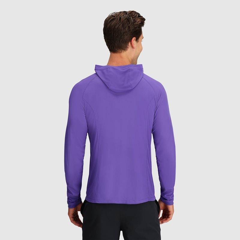 Outdoor Research Echo Hoodie Herren Lila | Österreich-419TCLVDO