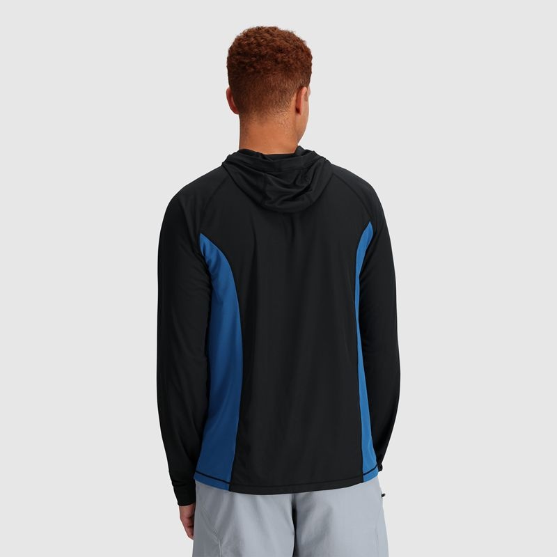 Outdoor Research Echo Hoodie Herren Schwarz Blau | Österreich-981ZTJVMB