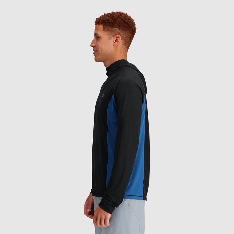 Outdoor Research Echo Hoodie Herren Schwarz Blau | Österreich-981ZTJVMB