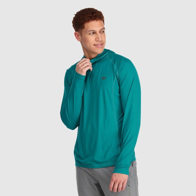 Outdoor Research Echo Hoodie Herren Türkis | Österreich-462NVHGCF