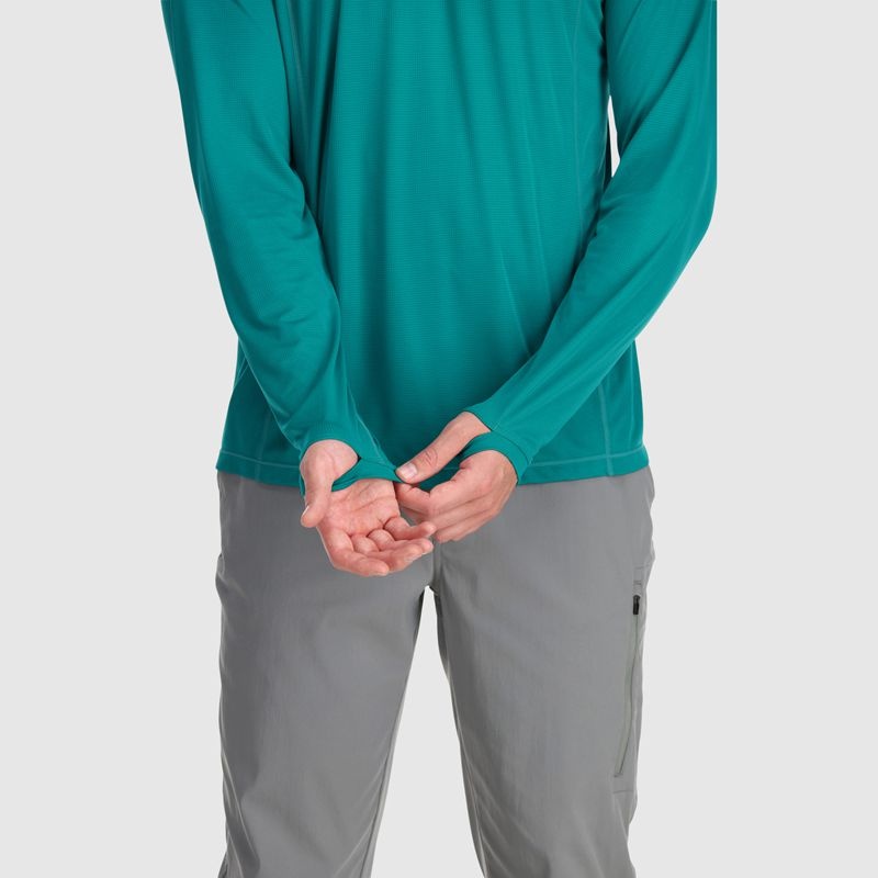 Outdoor Research Echo Hoodie Herren Türkis | Österreich-462NVHGCF