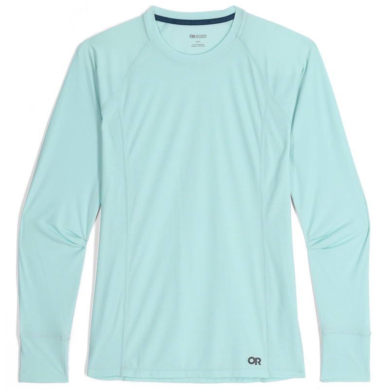 Outdoor Research Echo Long Sleeve T-shirts Damen Helltürkis | Österreich-230GDMEJF