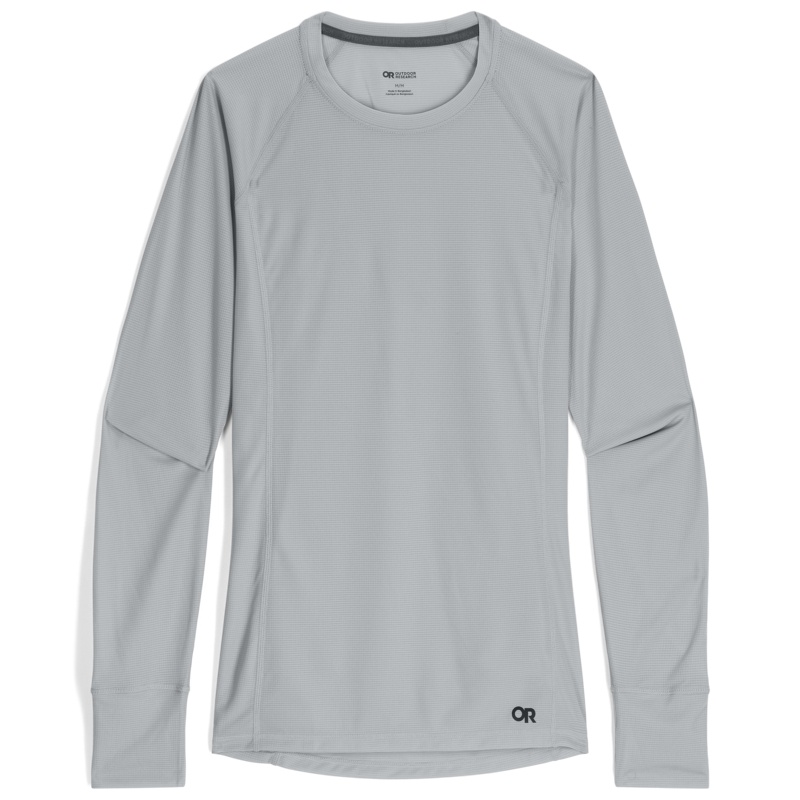 Outdoor Research Echo Long Sleeve T-shirts Damen Hellgrau | Österreich-291RAIJVE