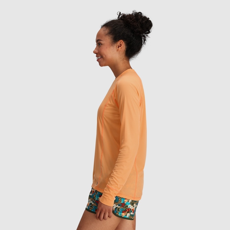 Outdoor Research Echo Long Sleeve T-shirts Damen Orange | Österreich-640LXATWZ