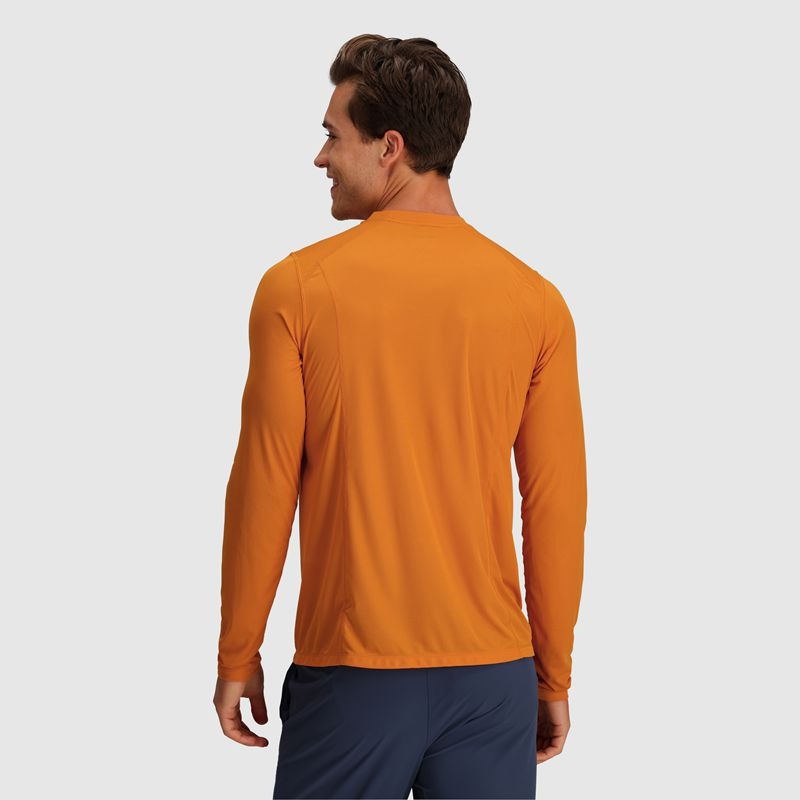 Outdoor Research Echo Long Sleeve T-shirts Herren Orange | Österreich-673WNBJPV