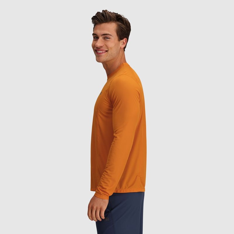 Outdoor Research Echo Long Sleeve T-shirts Herren Orange | Österreich-673WNBJPV