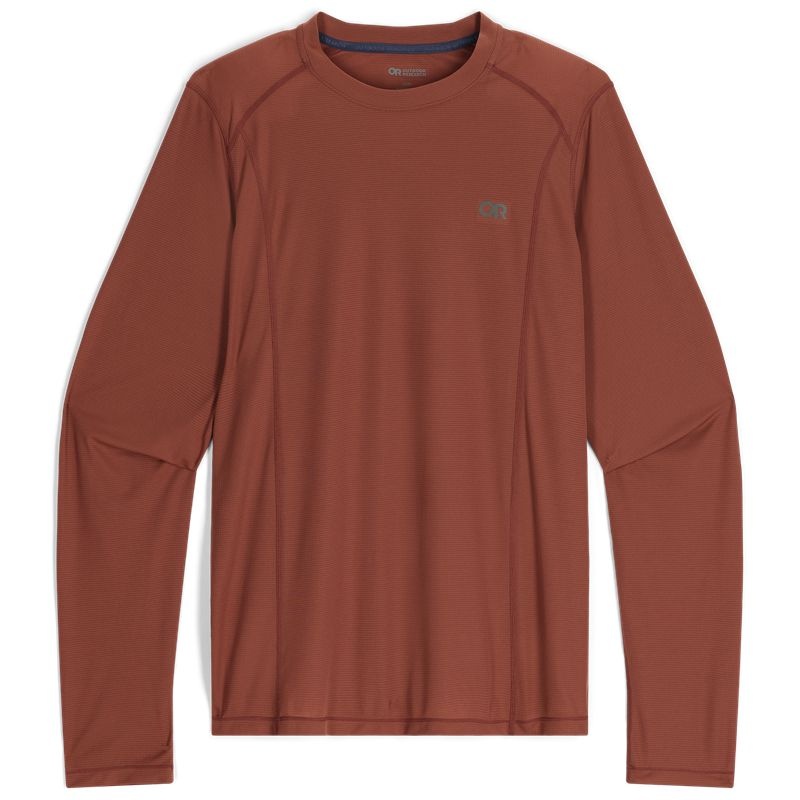 Outdoor Research Echo Long Sleeve T-shirts Herren Rot Braun | Österreich-650SCXGDR