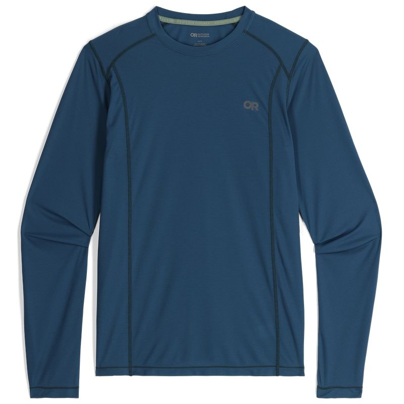 Outdoor Research Echo Long Sleeve T-shirts Herren Navy | Österreich-812TLSCDX