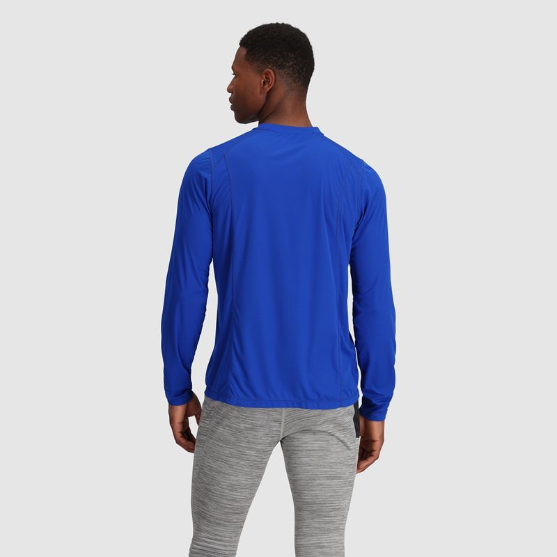 Outdoor Research Echo Long Sleeve T-shirts Herren Indigo | Österreich-375EAYIVJ