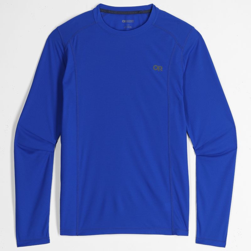 Outdoor Research Echo Long Sleeve T-shirts Herren Indigo | Österreich-375EAYIVJ