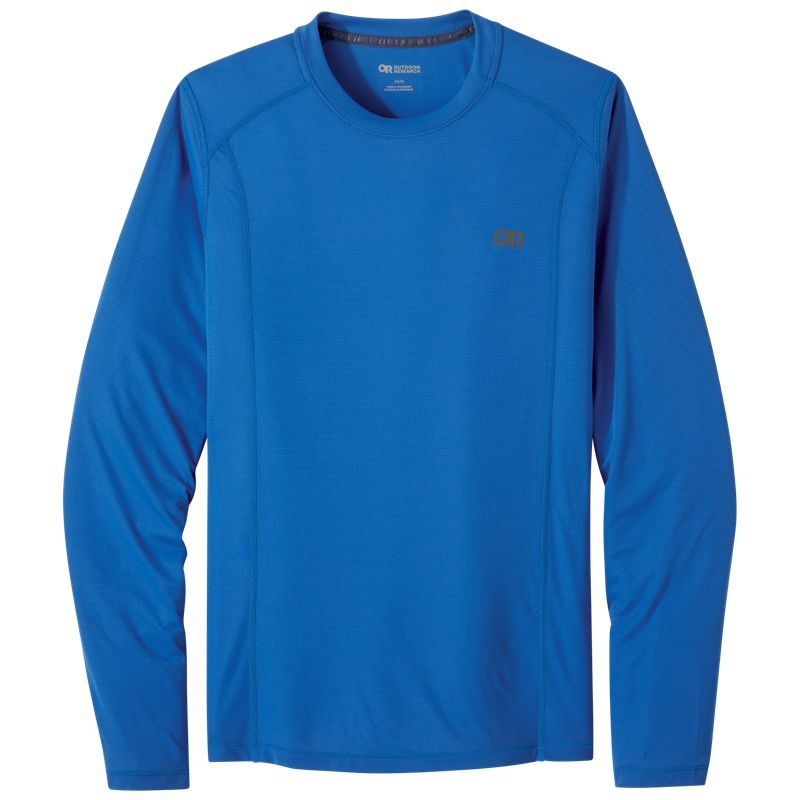 Outdoor Research Echo Long Sleeve T-shirts Herren Blau | Österreich-931FMYEUB