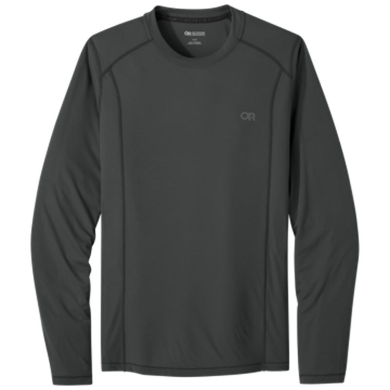 Outdoor Research Echo Long Sleeve T-shirts Herren Dunkelgrau | Österreich-075AEOGLN