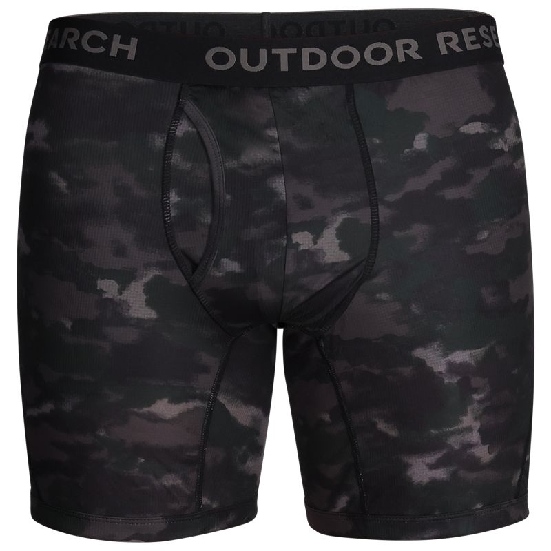 Outdoor Research Echo Printed Unterwäsche Herren Schwarz Camouflage | Österreich-512HGSTLJ