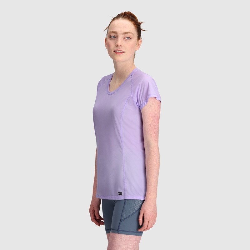 Outdoor Research Echo T-shirts Damen Lila | Österreich-645CDFSOL