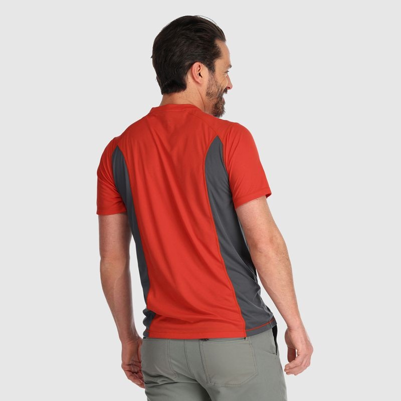 Outdoor Research Echo T-shirts Herren Rot | Österreich-672RUXQIY