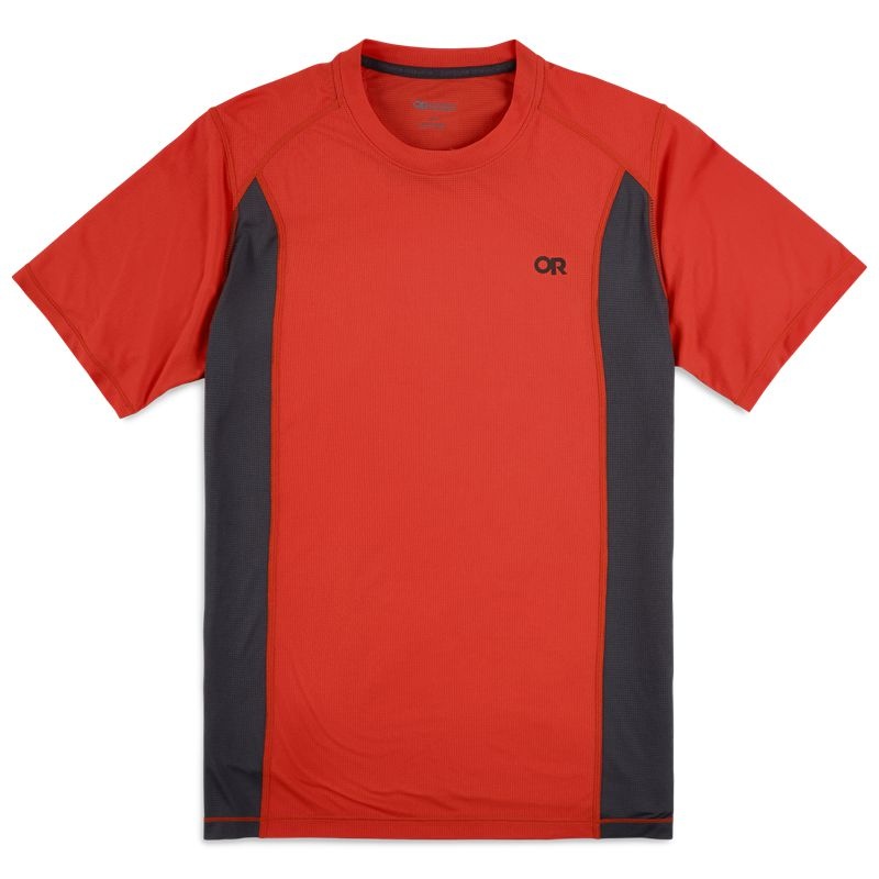 Outdoor Research Echo T-shirts Herren Rot | Österreich-672RUXQIY