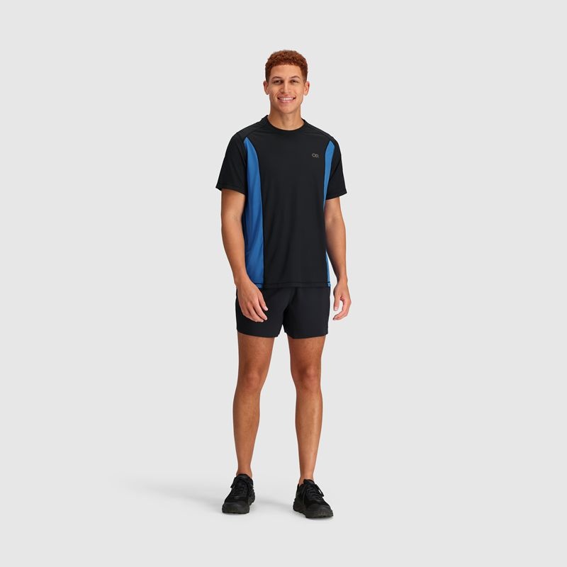 Outdoor Research Echo T-shirts Herren Schwarz Blau | Österreich-312KJBCLD