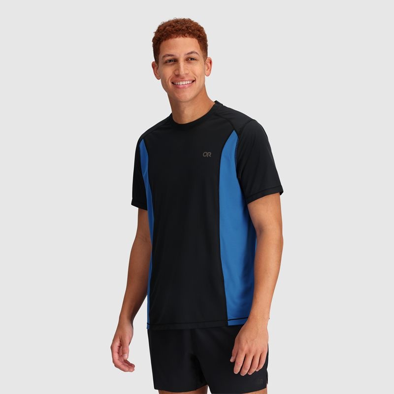 Outdoor Research Echo T-shirts Herren Schwarz Blau | Österreich-312KJBCLD