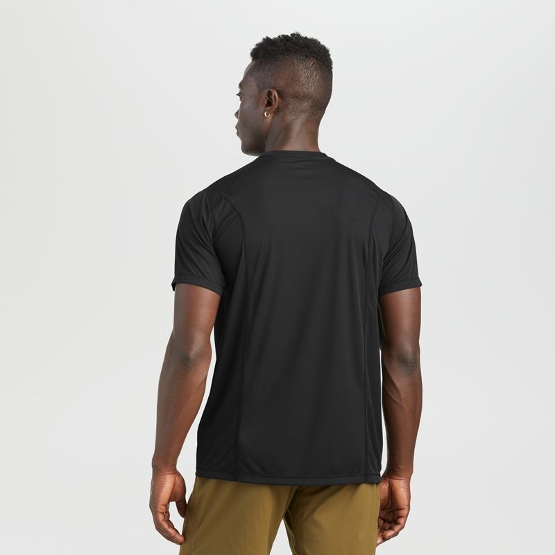 Outdoor Research Echo T-shirts Herren Schwarz | Österreich-235DIHVTA