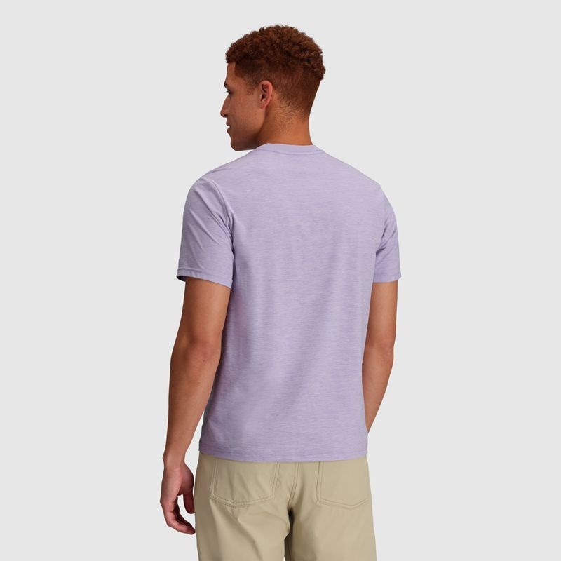 Outdoor Research Essential Pocket T-shirts Herren Lila | Österreich-340HLOENT