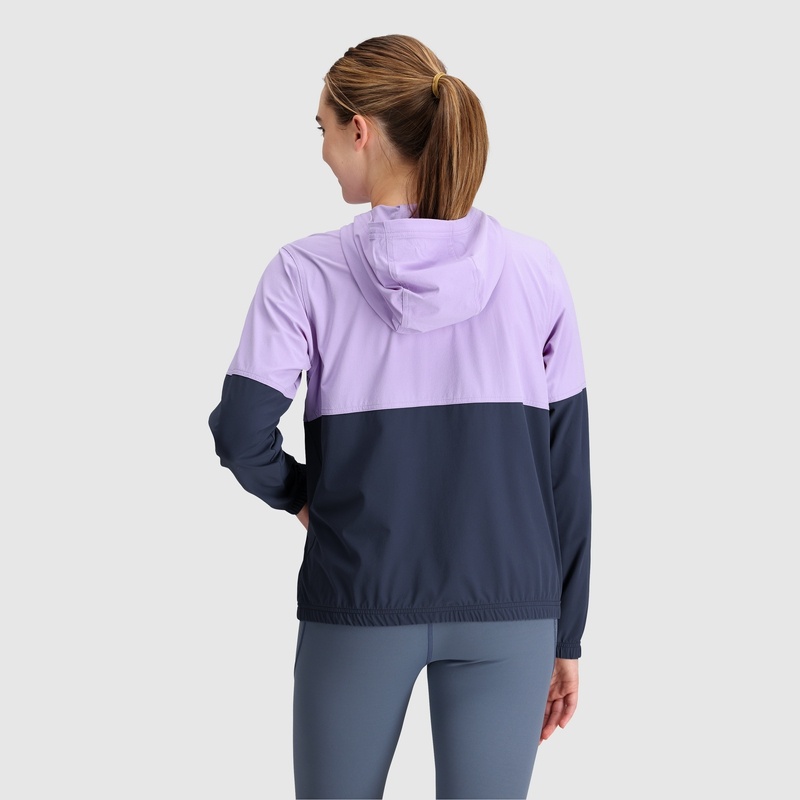 Outdoor Research Ferrosi Anorak Jacken Damen Lila Navy | Österreich-138SCNZPW