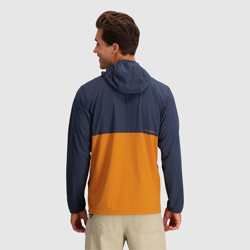 Outdoor Research Ferrosi Anorak Jacken Herren Navy Orange | Österreich-781VXEOLQ