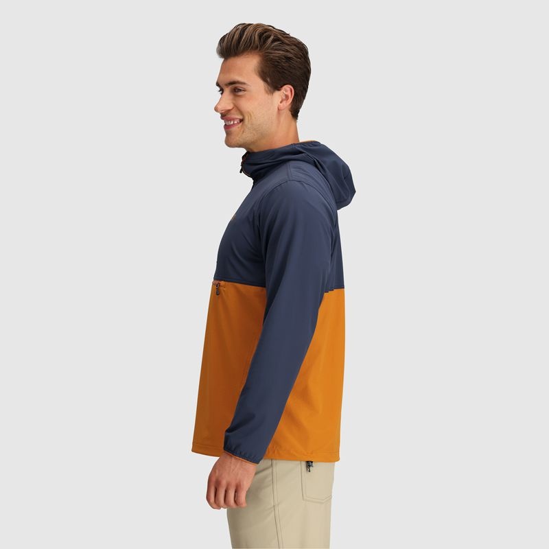 Outdoor Research Ferrosi Anorak Jacken Herren Navy Orange | Österreich-781VXEOLQ