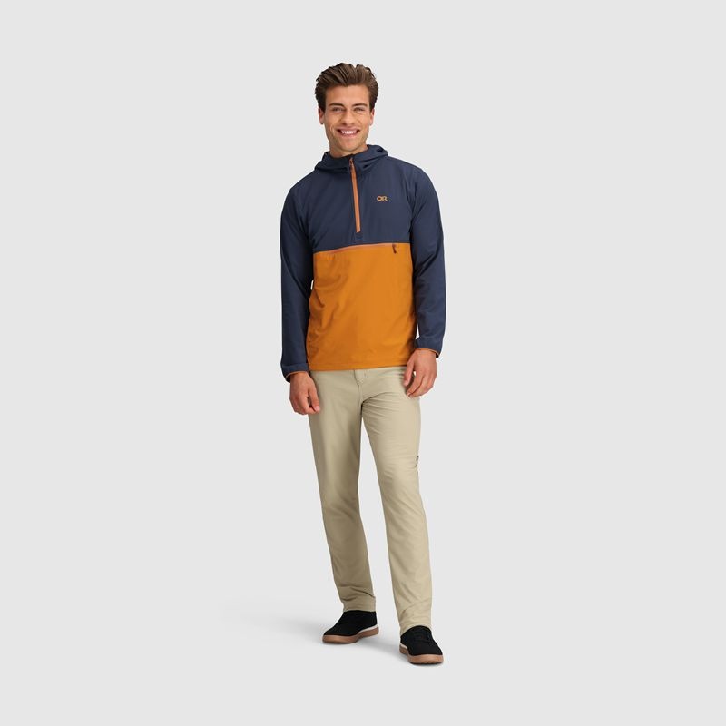 Outdoor Research Ferrosi Anorak Jacken Herren Navy Orange | Österreich-781VXEOLQ