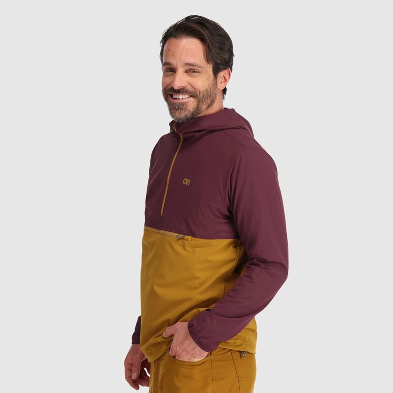 Outdoor Research Ferrosi Anorak Jacken Herren Bordeaux Braun | Österreich-974HCWAFY