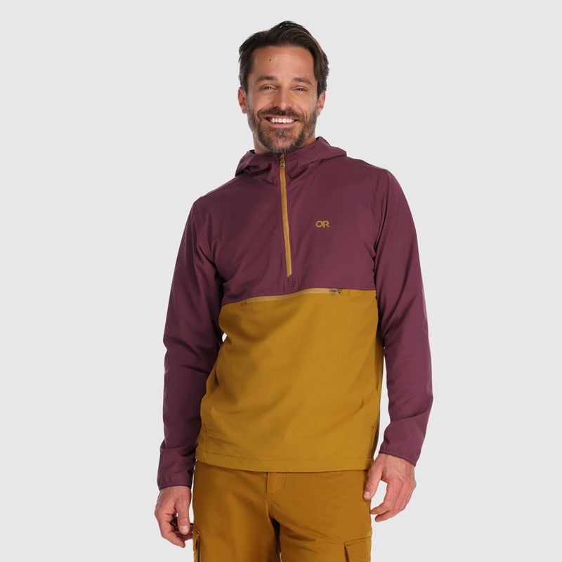 Outdoor Research Ferrosi Anorak Jacken Herren Bordeaux Braun | Österreich-974HCWAFY