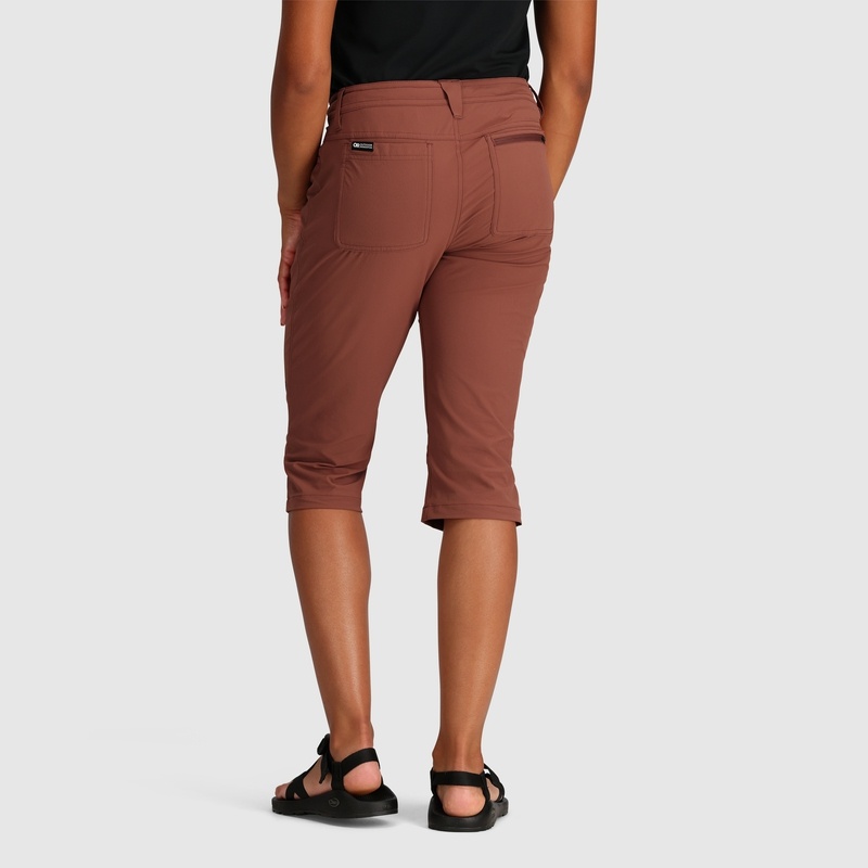 Outdoor Research Ferrosi Capris Kurze Hose Damen Rot Braun | Österreich-031ETZYWH