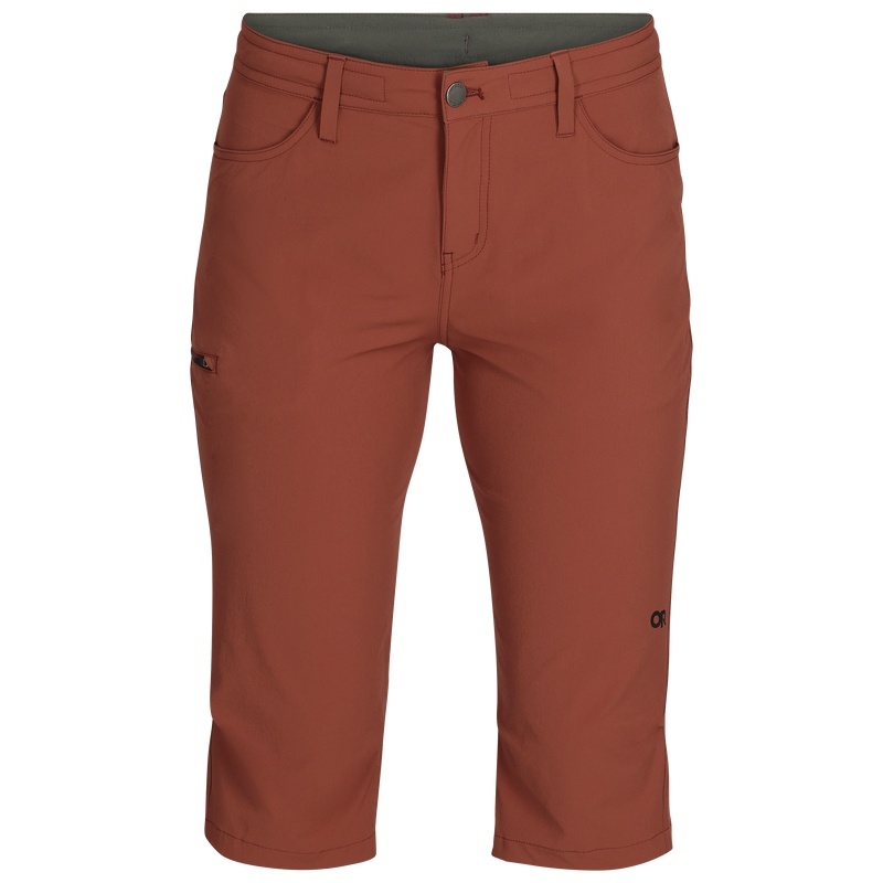 Outdoor Research Ferrosi Capris Kurze Hose Damen Rot Braun | Österreich-031ETZYWH