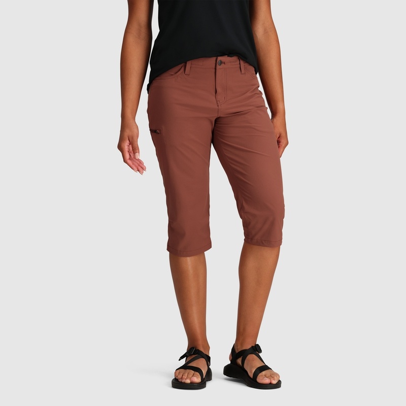 Outdoor Research Ferrosi Capris Kurze Hose Damen Rot Braun | Österreich-031ETZYWH