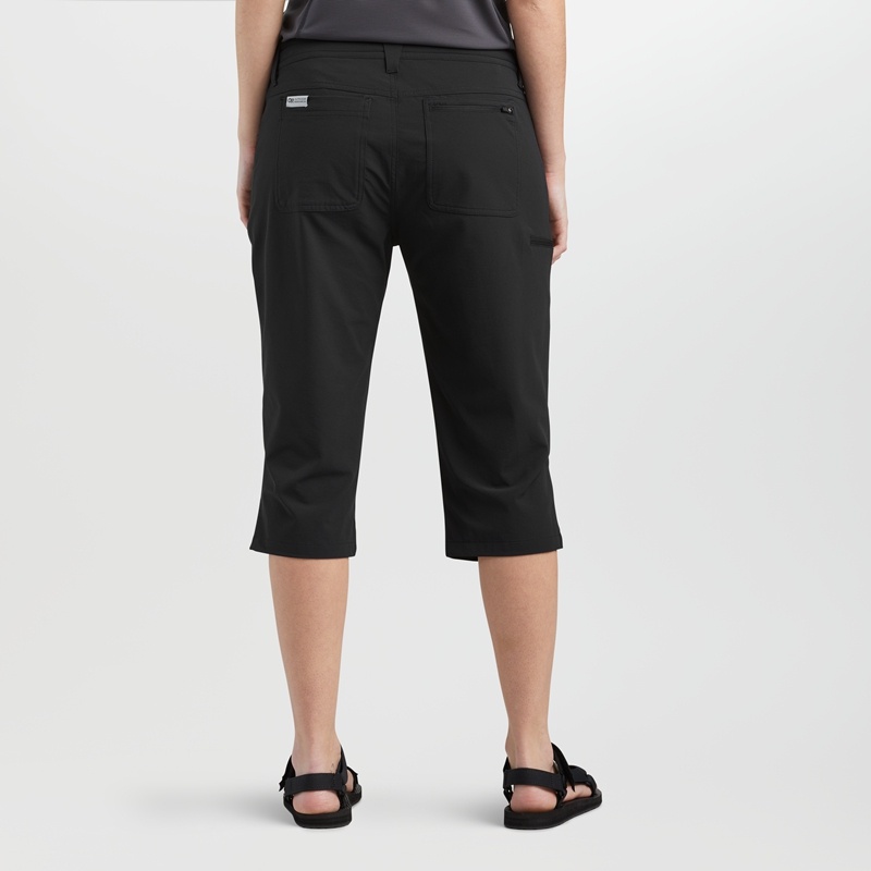 Outdoor Research Ferrosi Capris Kurze Hose Damen Schwarz | Österreich-809OCAIDY