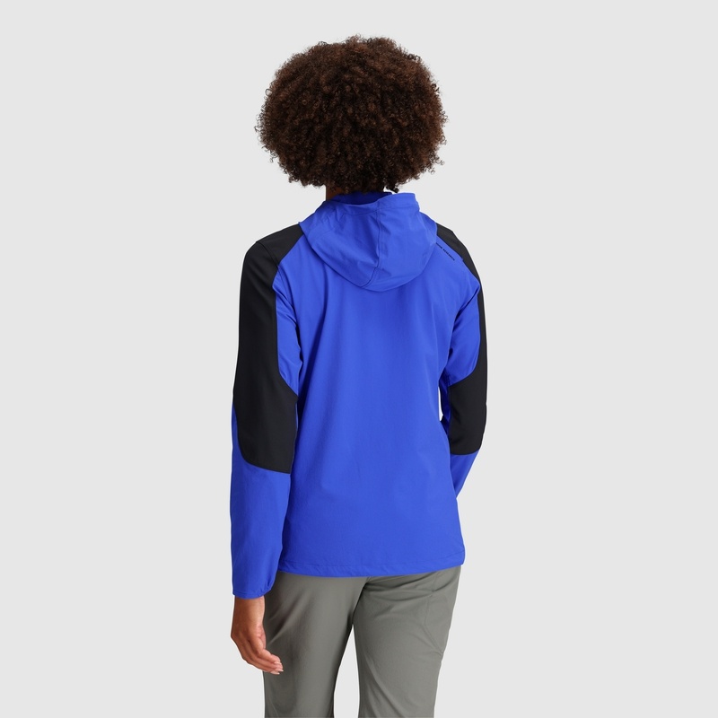 Outdoor Research Ferrosi Hoodie Damen Blau Schwarz | Österreich-921DNYUTE