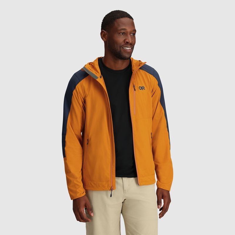 Outdoor Research Ferrosi Hoodie Jacken Herren Orange Navy | Österreich-623KIXDYV