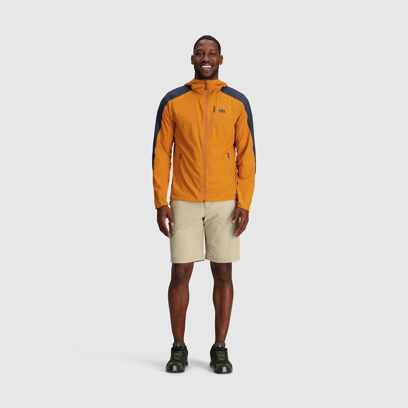 Outdoor Research Ferrosi Hoodie Jacken Herren Orange Navy | Österreich-623KIXDYV