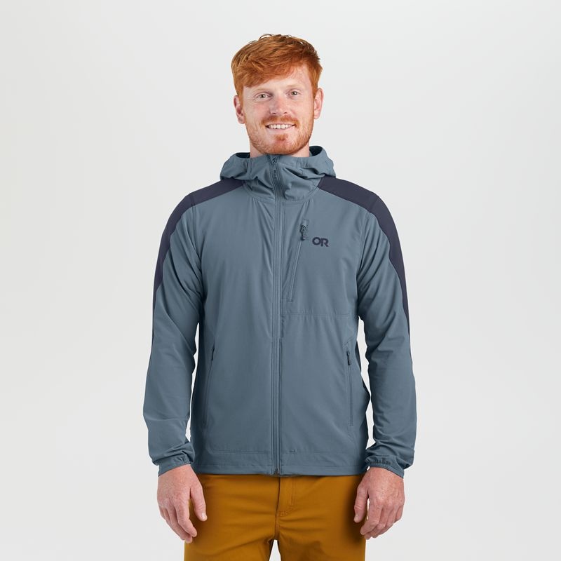 Outdoor Research Ferrosi Hoodie Jacken Herren Blau Navy | Österreich-312EPGHXT