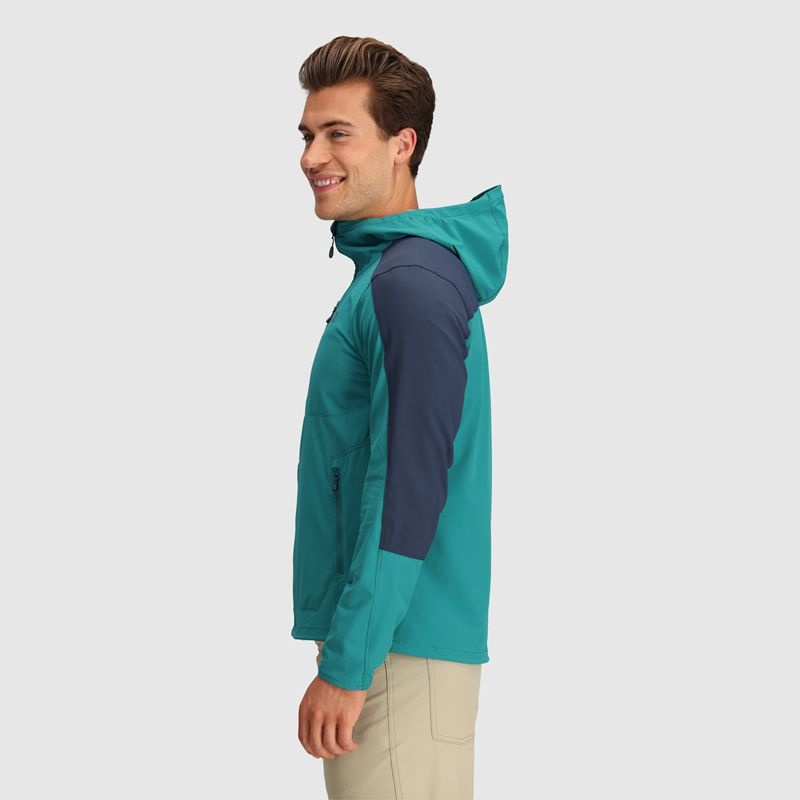 Outdoor Research Ferrosi Hoodie Jacken Herren Türkis | Österreich-927ATZXCF