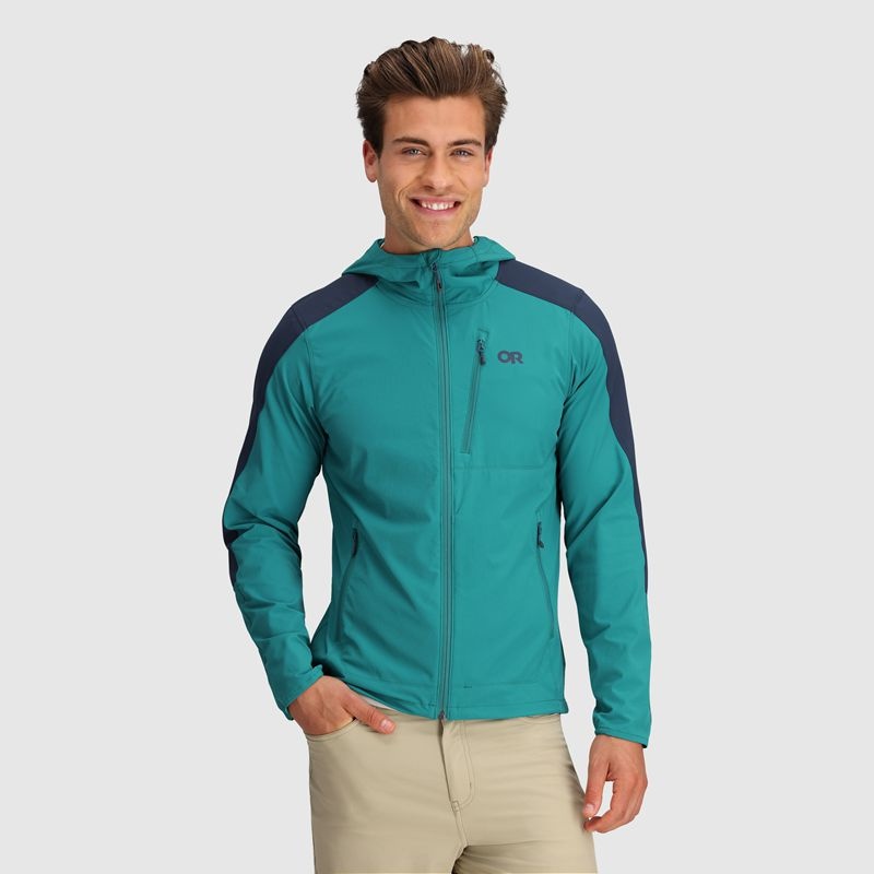 Outdoor Research Ferrosi Hoodie Jacken Herren Türkis | Österreich-927ATZXCF