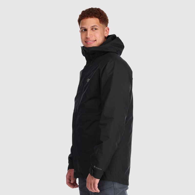 Outdoor Research Foray 3-in-1 Parka Herren Schwarz | Österreich-864ZBFWJH