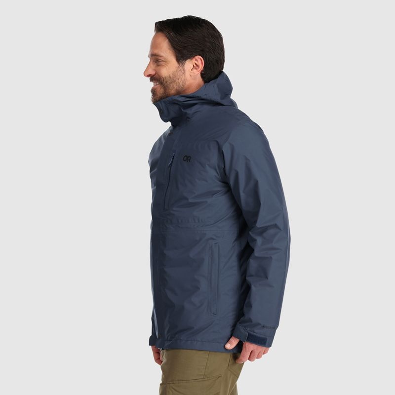 Outdoor Research Foray 3-in-1 Parka Herren Dunkelblau | Österreich-728LOQUDI