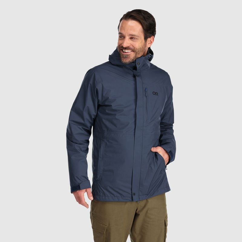 Outdoor Research Foray 3-in-1 Parka Herren Dunkelblau | Österreich-728LOQUDI