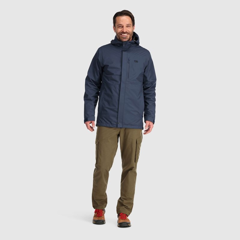 Outdoor Research Foray 3-in-1 Parka Herren Dunkelblau | Österreich-728LOQUDI