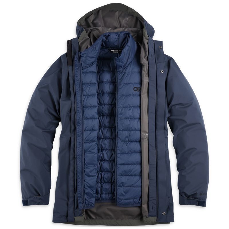 Outdoor Research Foray 3-in-1 Parka Herren Dunkelblau | Österreich-728LOQUDI