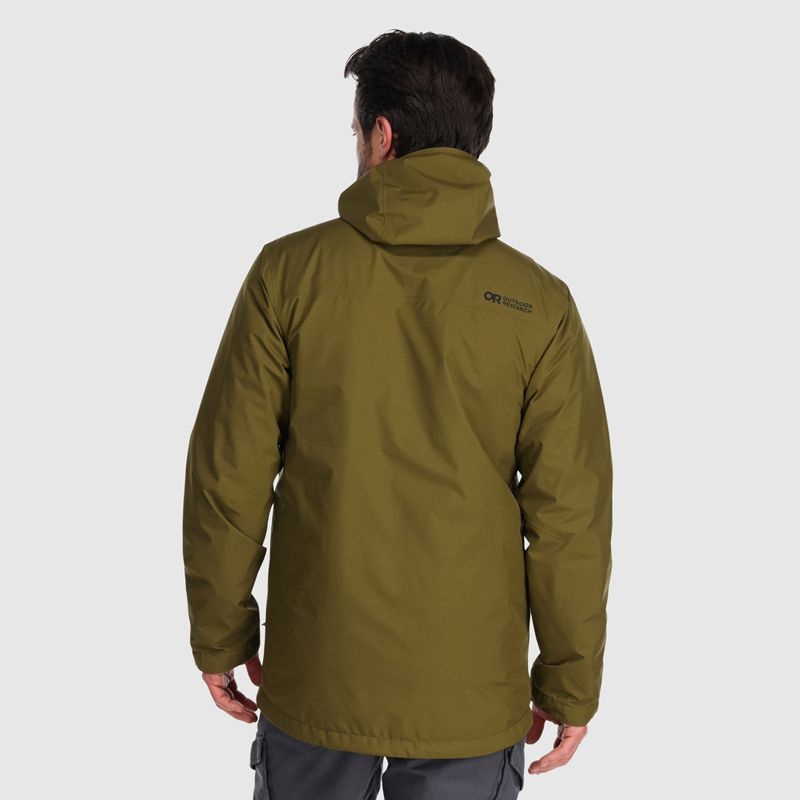 Outdoor Research Foray 3-in-1 Parka Herren Olivgrün | Österreich-357GVZJLU