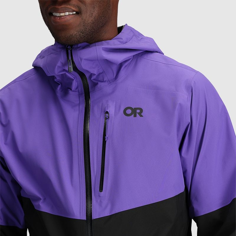 Outdoor Research Foray II GORE-TEX® Regenjacke Herren Lila Schwarz | Österreich-795JLNGCY