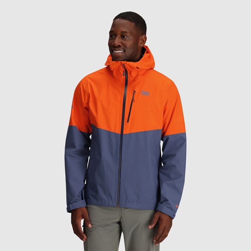 Outdoor Research Foray II GORE-TEX® Regenjacke Herren Orange Blau | Österreich-731GJPLDT