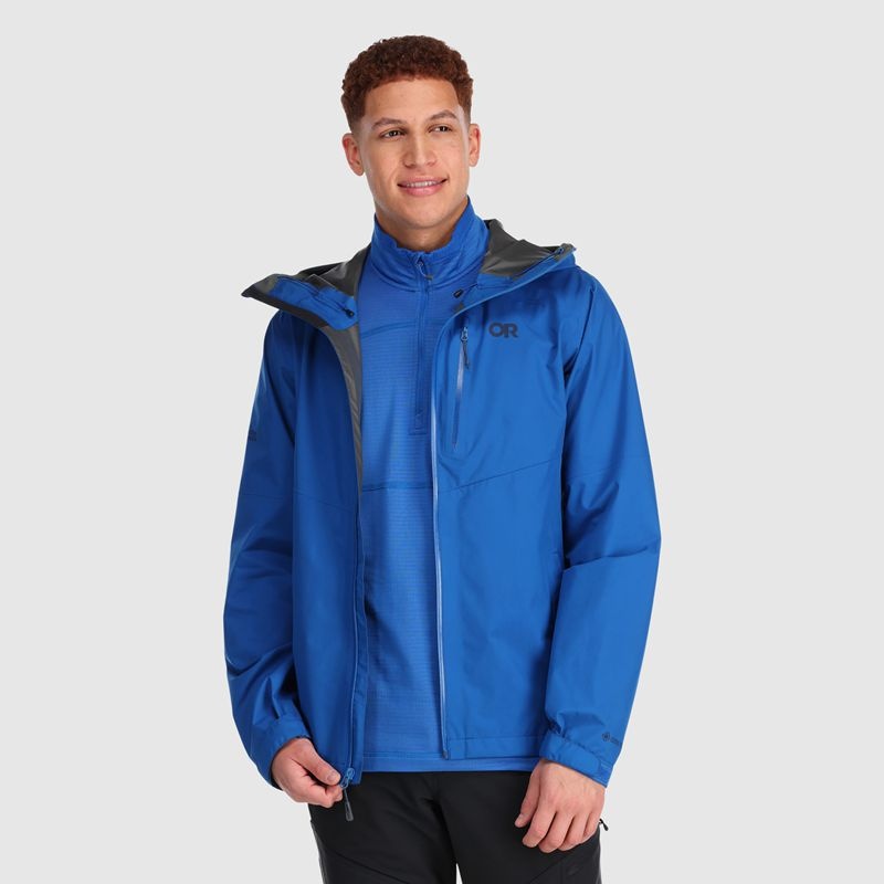 Outdoor Research Foray II GORE-TEX® Regenjacke Herren Blau | Österreich-305IMGXHY