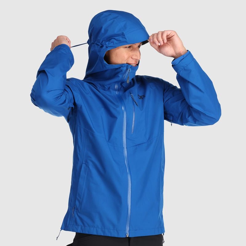 Outdoor Research Foray II GORE-TEX® Regenjacke Herren Blau | Österreich-305IMGXHY